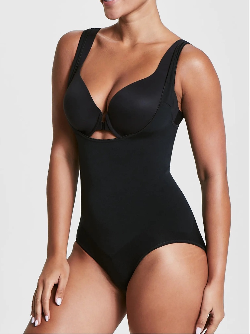 Spanx Open Bust Bodysuit Womens